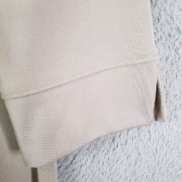 Easywear By Chicos Knit Cardigan Open Front Beige Tan Size 3 US XL LS - Picture 4 of 9